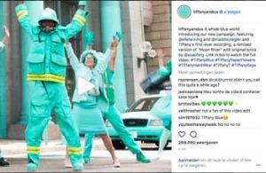 Tiffany Blue dance