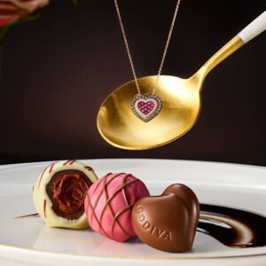 LeVian ruby heart necklace
